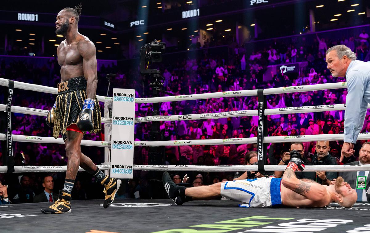 Deontay Wilder | Vsega je bilo konec že v prvi rundi. | Foto Guliverimage