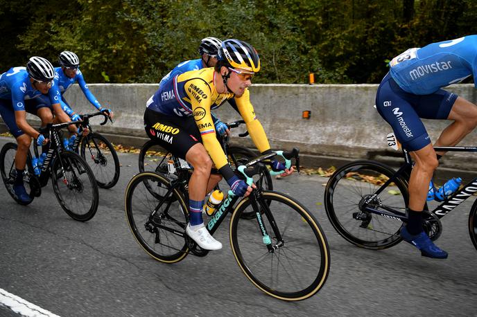 Primož Roglič | Primož Roglič spet v rumenem. | Foto Getty Images