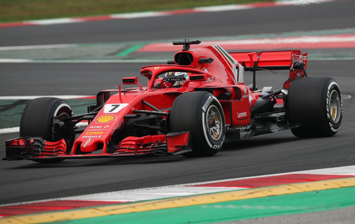 Formula 1 Kimi Raikkonen Ferrari | Drugi trening je pripadel Kimiju Raikkonenu. | Foto Reuters