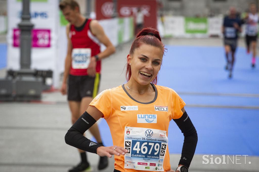 Maraton Ljubljana. Klara Lukan