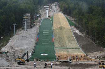 V Planici novi skakalnici nared oktobra - Peterka bo lahko izbiral