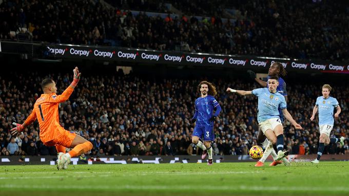 Končni rezultat na Etihadu je postavil Phil Foden. | Foto: Reuters