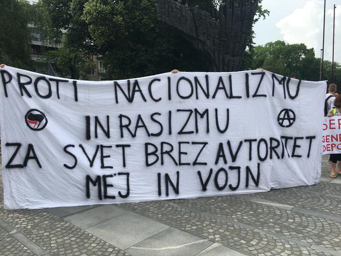 Protest proti politki sovraštva | Foto: Maša K. Brecelj