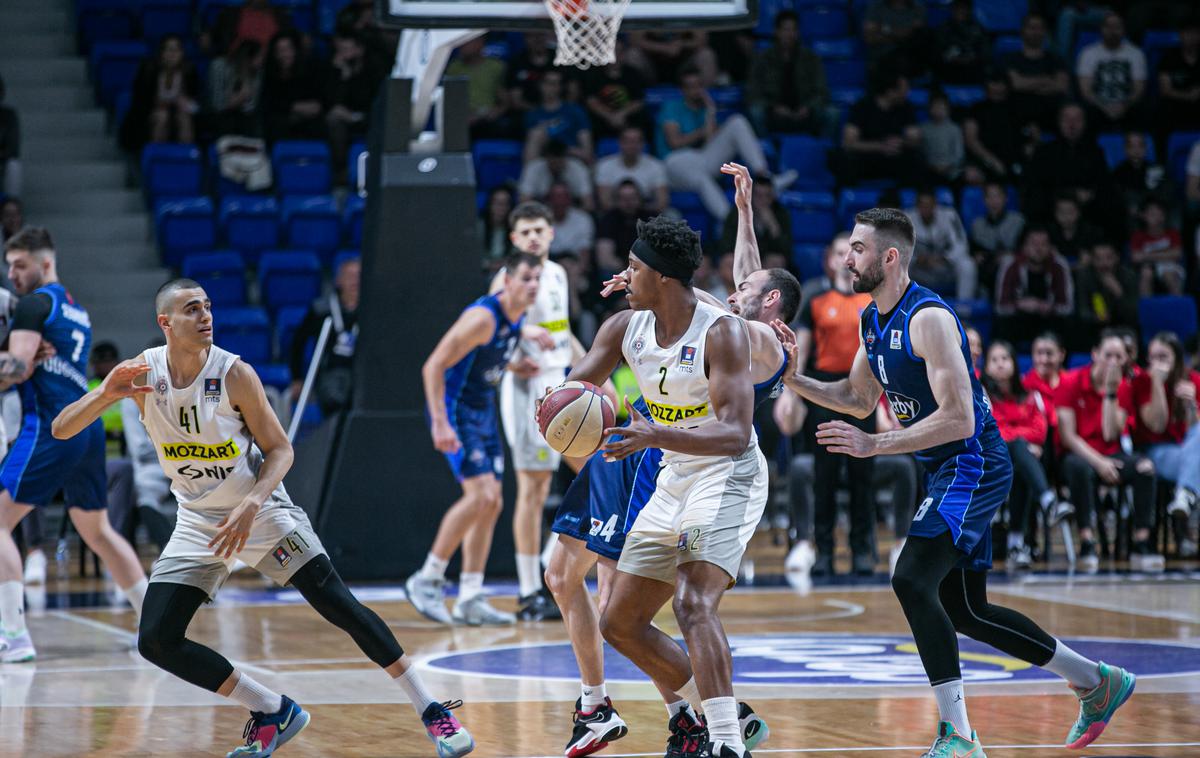 SC Derby Partizan | Partizan je v dvorani Morača, kjer se je zbralo 2.560 gledalcev, zmagal z 81:79. | Foto SC Derby/Filip Roganović