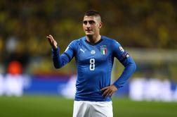 Italijanski selektor se je odločil, Verratti in Immobile brez Eura 2024