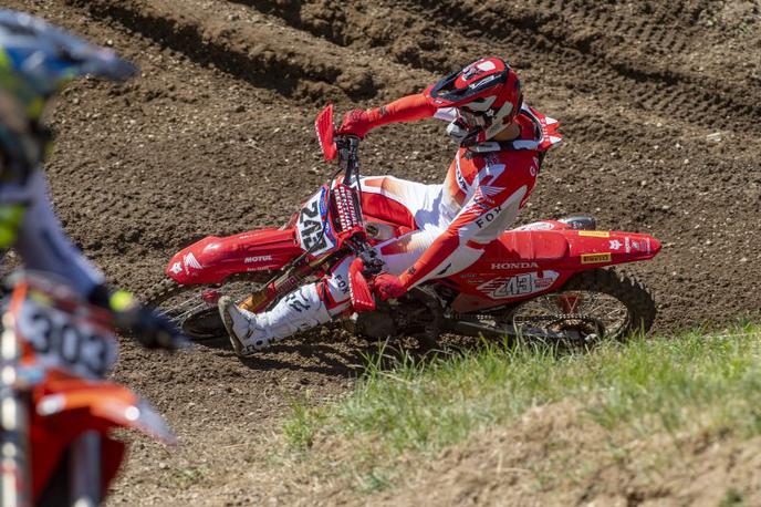 Loket Tim Gajser Honda | Tim Gajser je prvo dirko po težki poškodbi končal na sedmem mestu. | Foto Honda Racing/ShotbyBavo