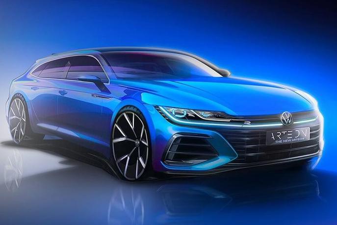 Volkswagen arteon | Volkswagen je potrdil arteona v izvedbi "shooting brake". | Foto Volkswagen