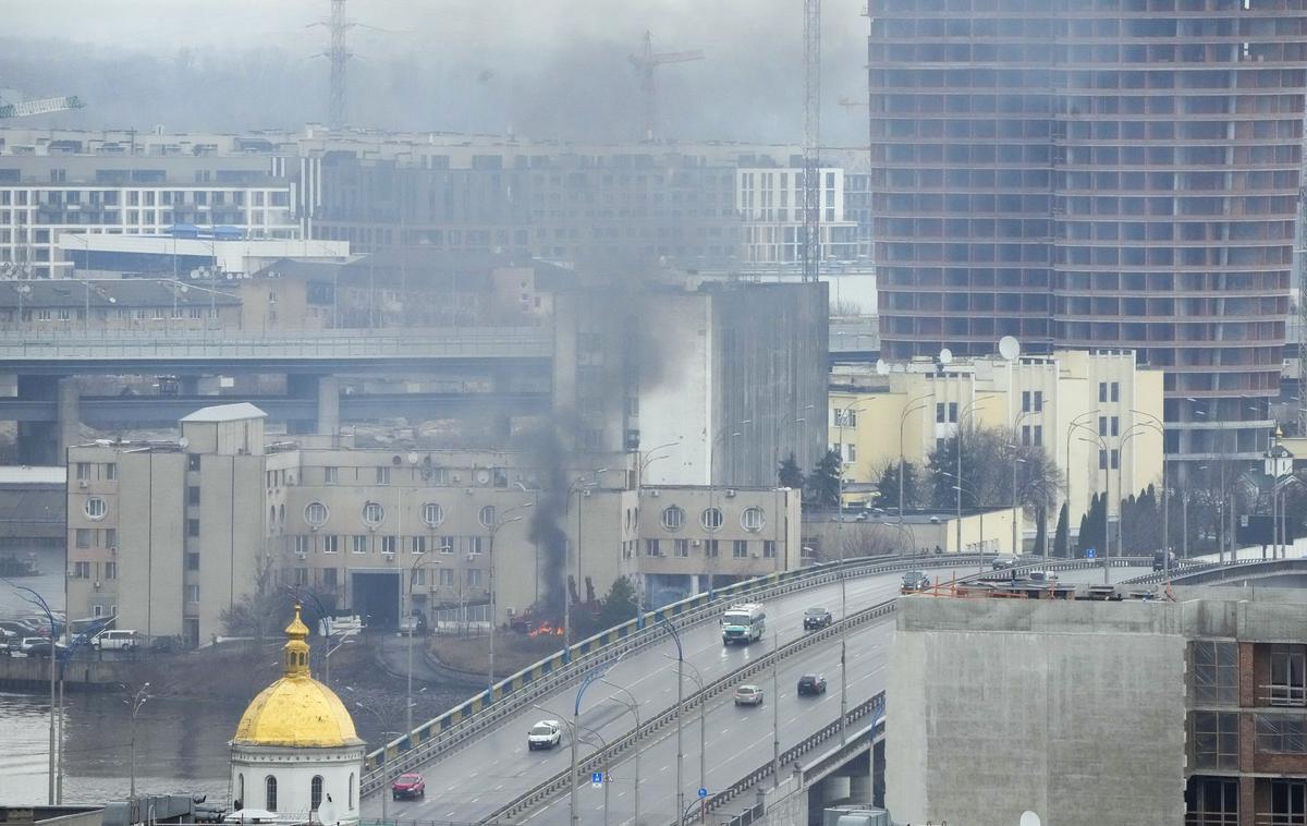 Kijev | Ruska vojska si je v prvem obdobju vojne v Ukrajini prizadevala osvojiti Kijev, a bila daleč od uspeha. | Foto Guliverimage