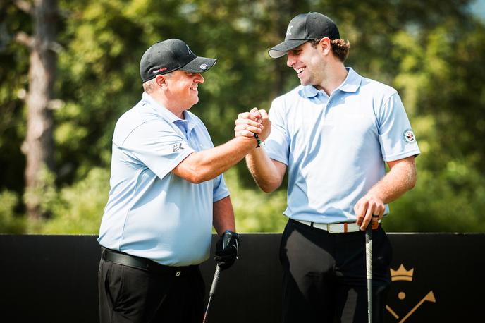 Anže Kopitar Joc Pečečnik dobrodelni golf turnir | Joc Pečečnik in Anže Kopitar spet z roko v roki z dobrodelnostjo. | Foto Peter Podobnik/Sportida