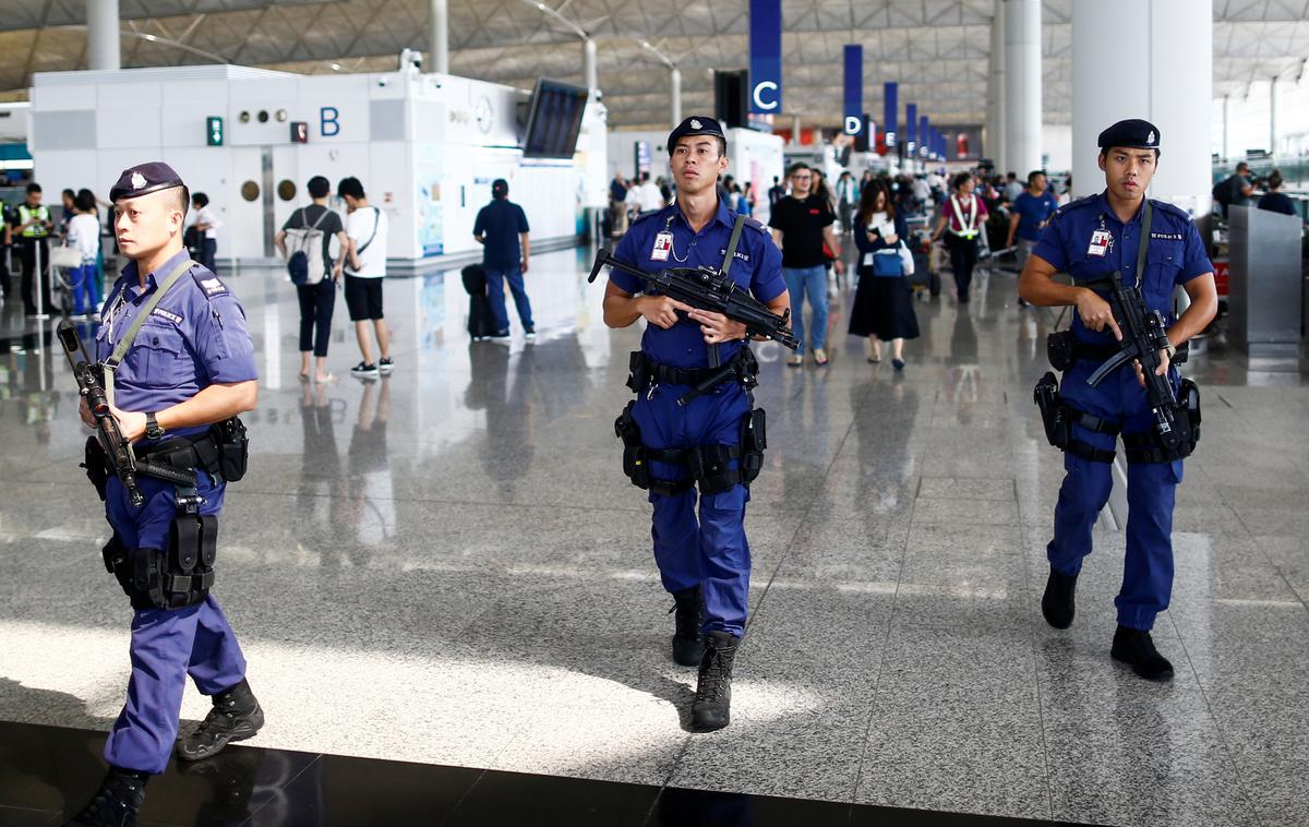 Letališče v Hongkonku | Foto Reuters