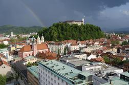 Sprehodite se po ljubljanskih znamenitostih #360°