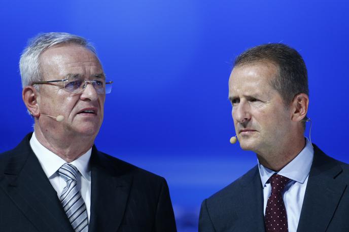 Winterkorn Diess | Med tremi obtoženimi je tudi nekdanji izvršni predsednik Martin Winterkorn. | Foto Reuters