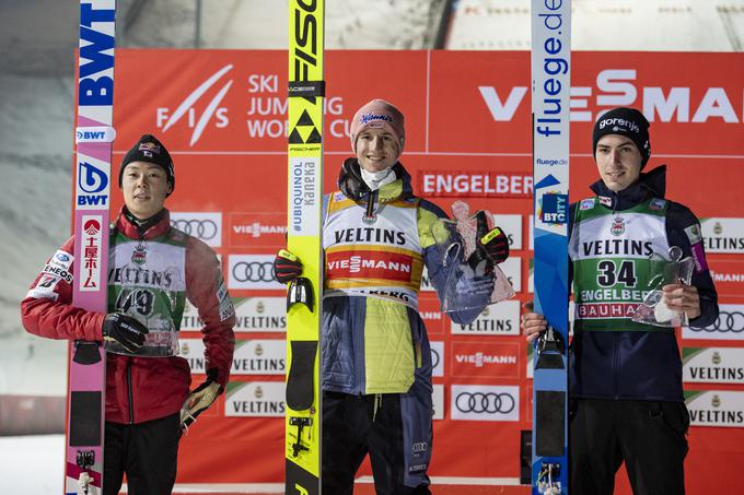 Timi Zajc se je prvič v tej sezoni prebil na tekmi v posamični konkurenci na zmagovalni oder. | Foto: Guliverimage/Vladimir Fedorenko