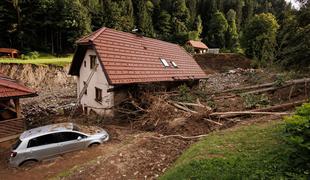 Na Ljubnem ob Savinji začetek gradnje prvih hiš za poplavljene družine