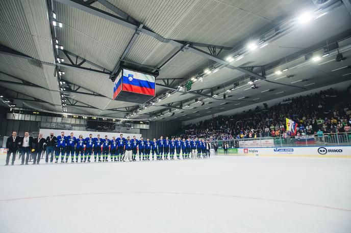 Slovenija Južna Koreja Hokej Reprezentanca | Slovenci so si lani pred domačim občinstvom priigrali igranje na svetovnem prvenstvu elite, ki ga bodo v Rigi odprli v soboto. | Foto Grega Valančič/Sportida