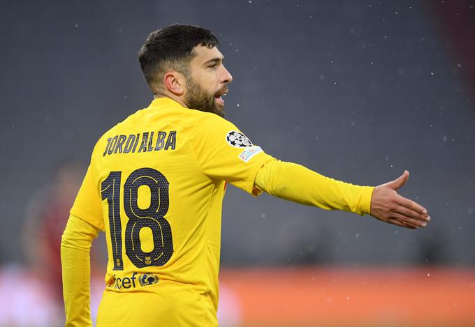 Jordi Alba se selo v Miami. | Foto: Reuters