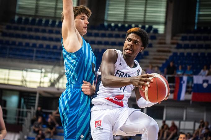 Slovenija Francija U18 četrtfinale | Foto: FIBA