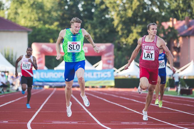 Luka Janežič je slavil na 400 metrov. | Foto: Peter Kastelic