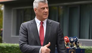 Thaci se je ob začetku sojenja izrekel za nedolžnega