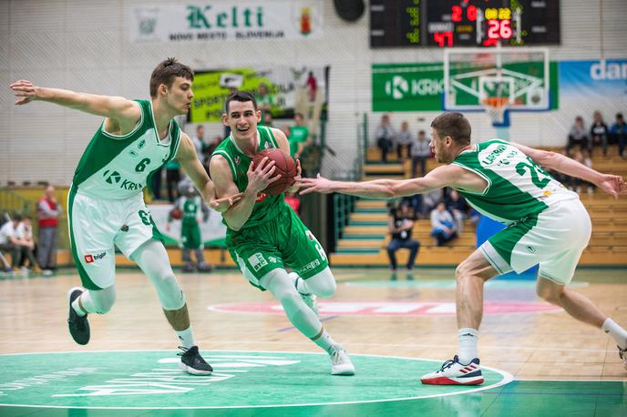 Jan Špan | Košarkarji Olimpije in Krke vstopajo v zaključek lige ABA, v kateri si bodo skušali zagotoviti obstanek v tem tekmovanju. | Foto Urban Meglič/Sportida