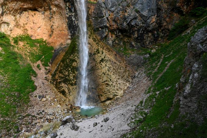 Pot ob Rinki na Okrešelj in naprej na Kamniško sedlo je znova zaprta. | Foto: Matej Podgoršek