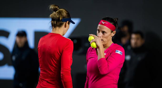 Andreja Klepač je na turnirju WTA v Rimu v konkurenci dvojic izpadla v četrtfinalu. | Foto: Guliverimage/Vladimir Fedorenko