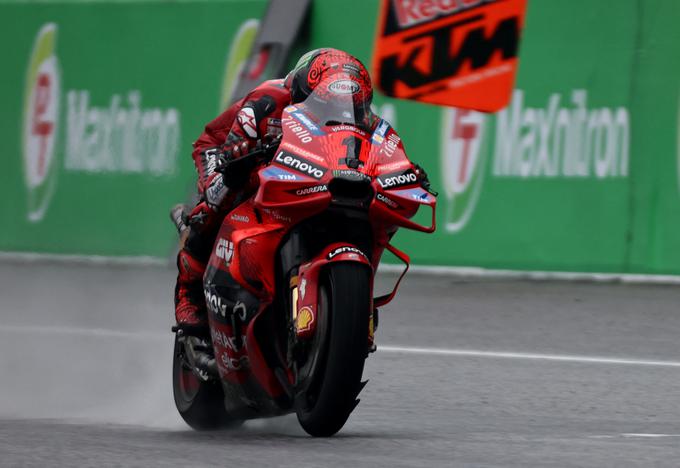 Francesco Bagnaia je dobil deset velikih nagrad. | Foto: Reuters