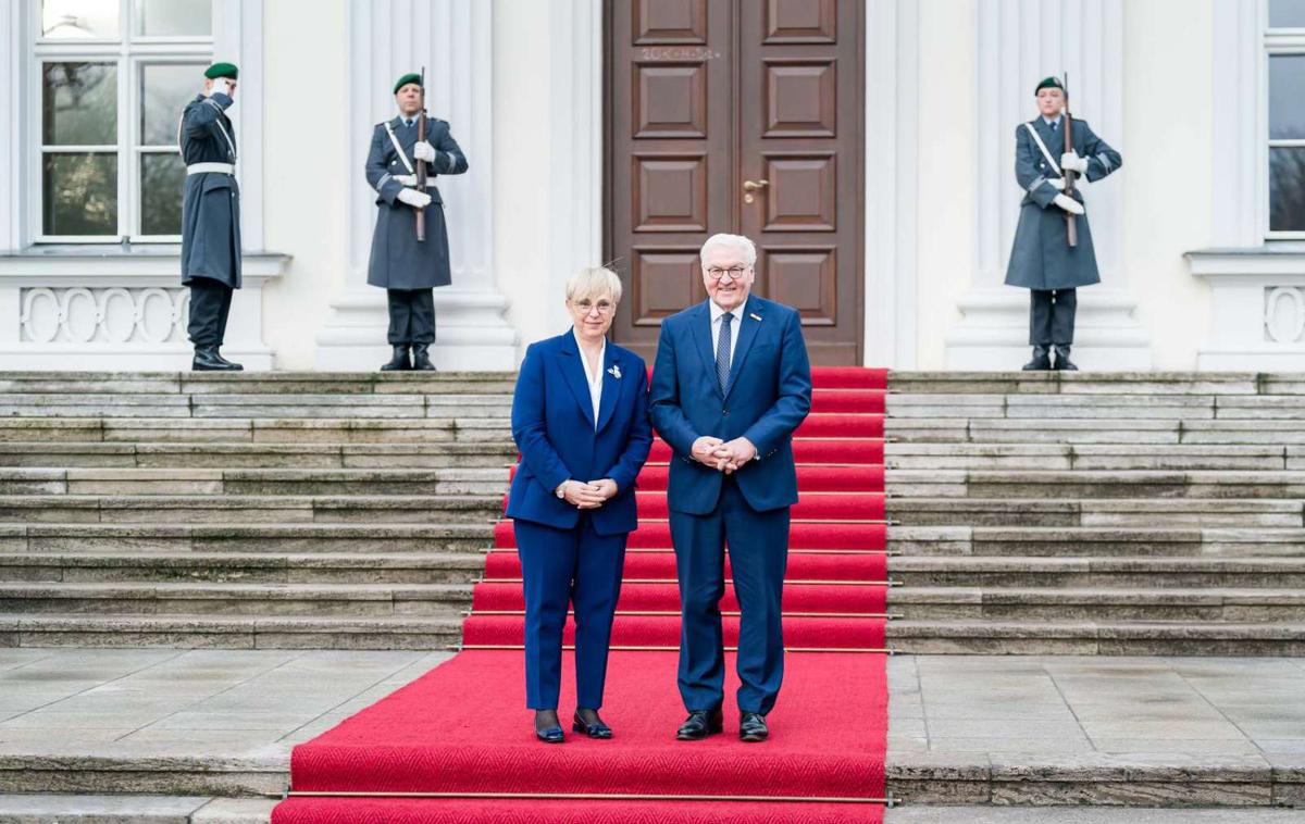 Nataša Pirc Musar | Na prvem uradnem obisku pri Steinmeierju se je Pirc Musarjeva mudila februarja lani.  | Foto STA