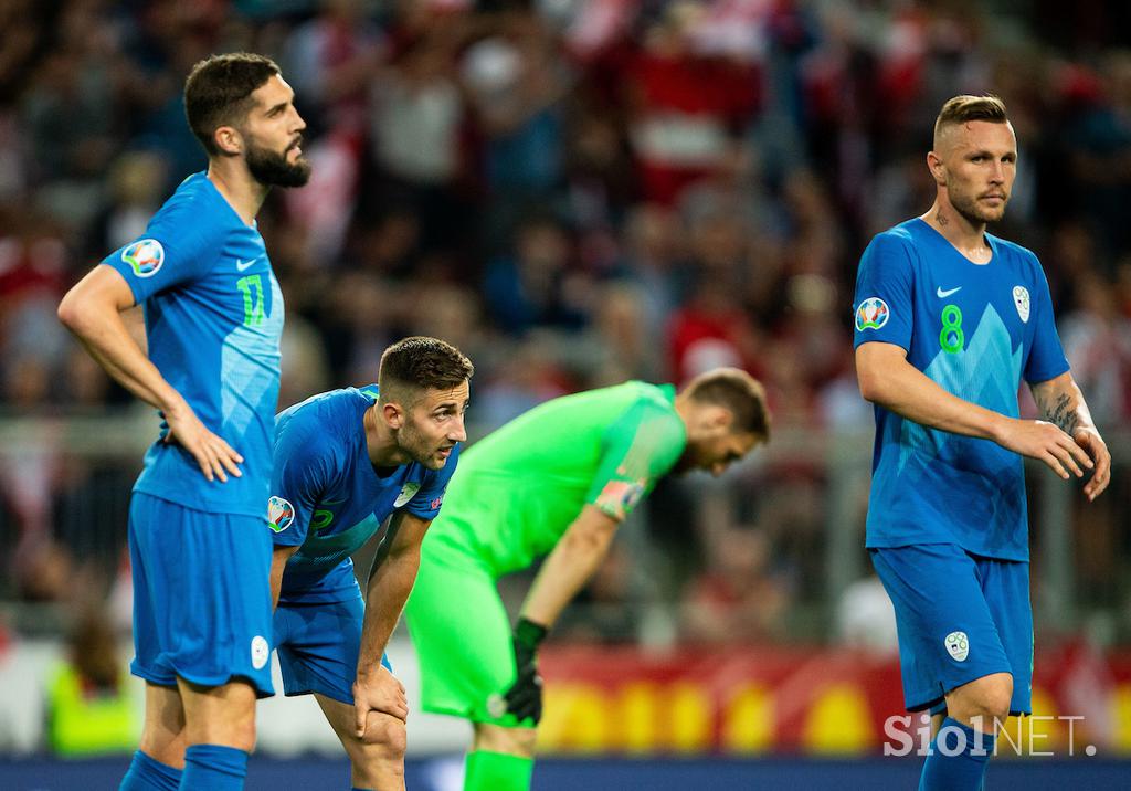 slovenska nogometna reprezentanca Avstrija Celovec kvalifikacije Euro 2020