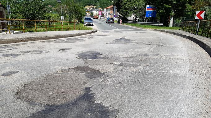 Stanje mostu pred obnovo. | Foto: Gregor Pavšič