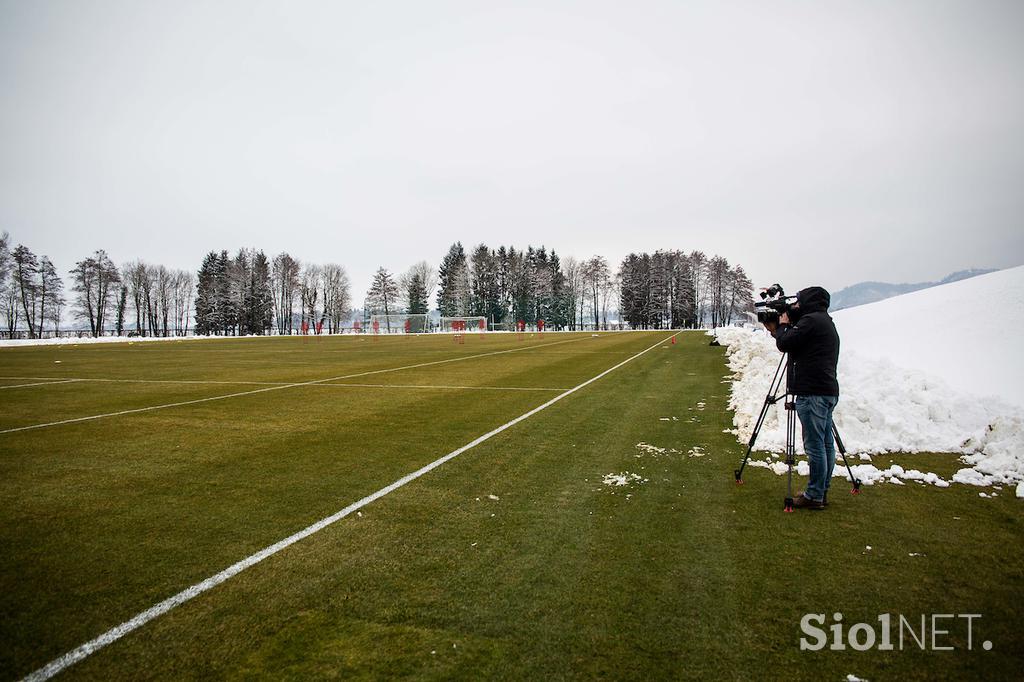 slovenska nogometna reprezentanca trening zbor Brdo