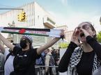 študentski protesti v New Yorku Palestina