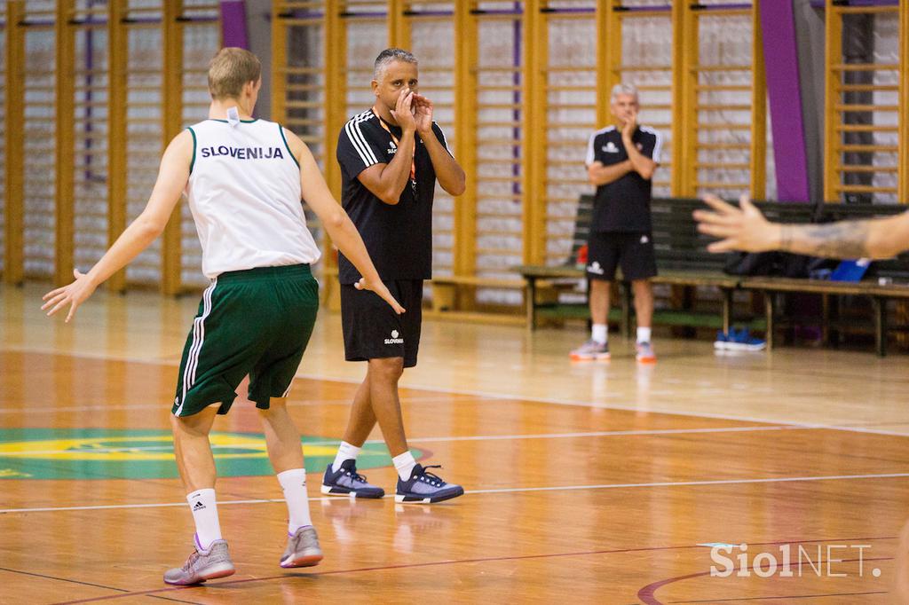 trening slovenska košarkarska reprezentanca Zreče