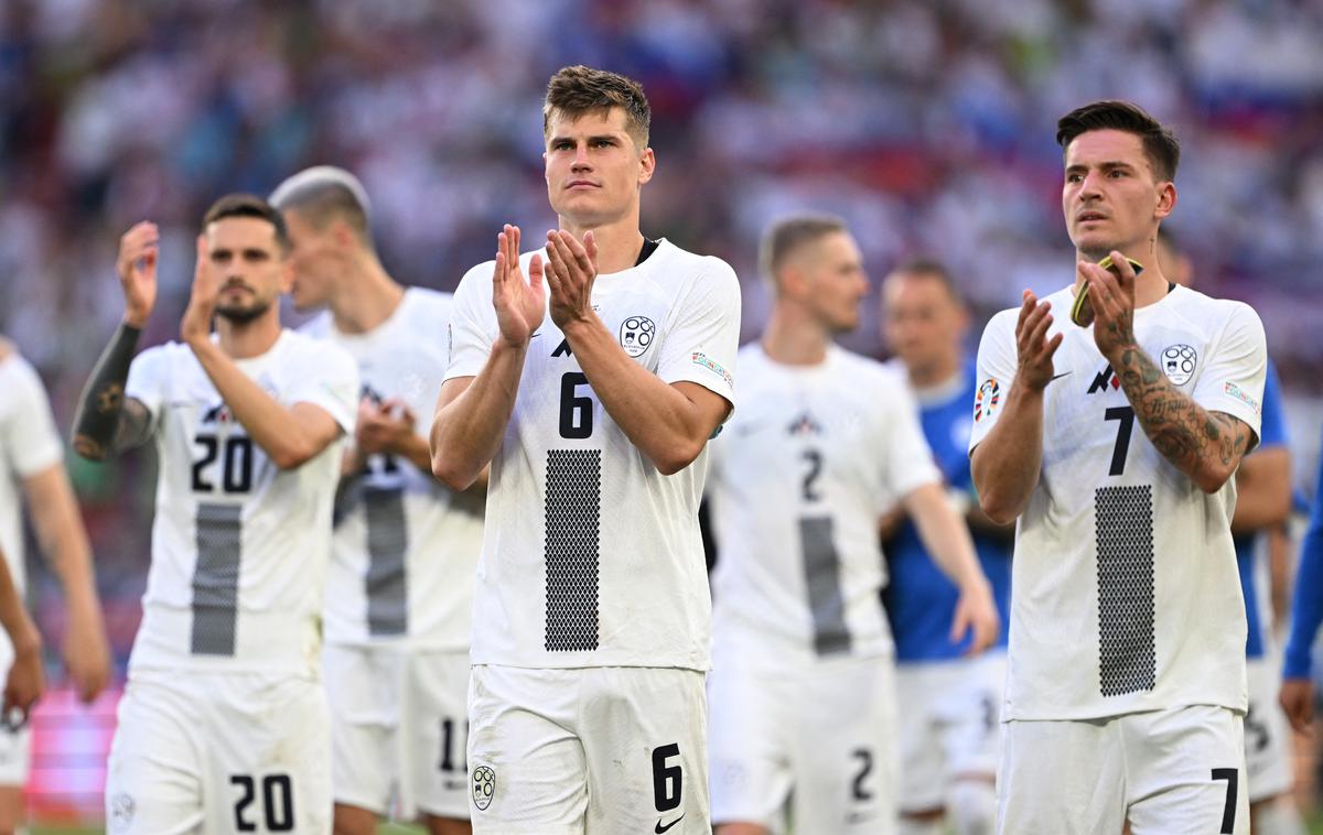 Euro 2024 Slovenija Danska | Slovenska reprezentanca je Euro 2024 začela z dobro igro in točko proti Danski. | Foto Reuters