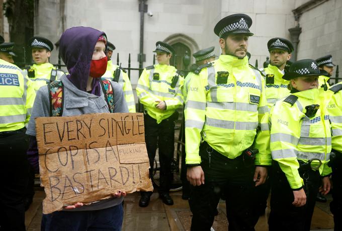 Protesti v Londonu | Foto: Reuters