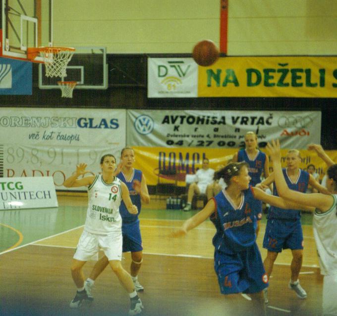 Na evropskem prvenstvu do 18 let leta 2002 v Škofji Loki. | Foto: osebni arhiv