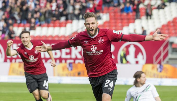 Tim Matavž je bil edini Slovenec, ki je zaigral na petkovem srečanju v Nürnbergu. Prispeval je podajo. | Foto: Guliverimage/Getty Images