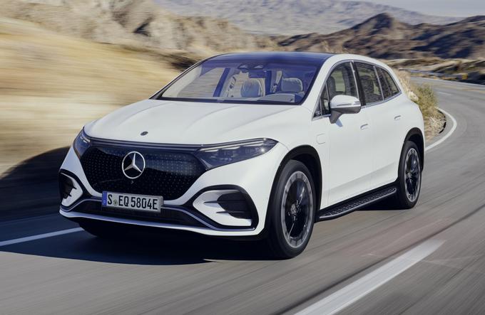 Mercedesov veliki športni terenec bo električni EQS SUV. | Foto: Mercedes-Benz