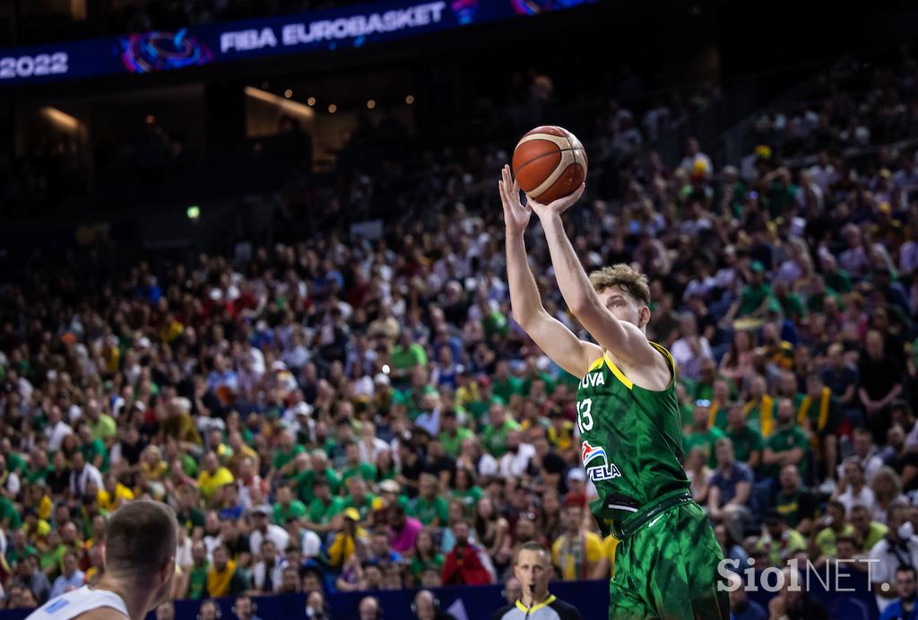 Slovenija : Litva slovenska košarkarska reprezentanca Eurobasket 2022