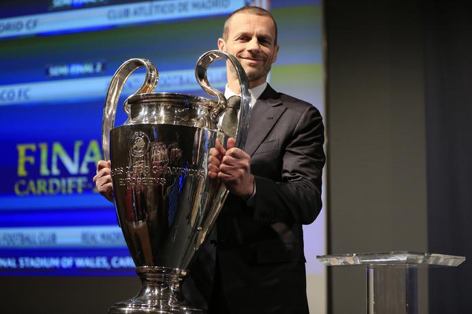 Aleksander Čeferin | Bo Aleksander Čeferin pokal zmagovalcu evropskega superpokala 2022 podelil v Rusiji? | Foto Reuters