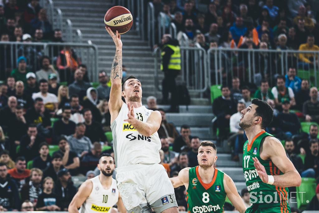 Cedevita Olimpija : Partizan