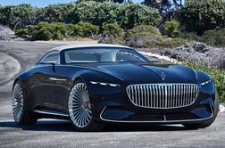 Mercedes-maybach concept 6 cabriolet – skoraj šestmetrski presežek luksuza