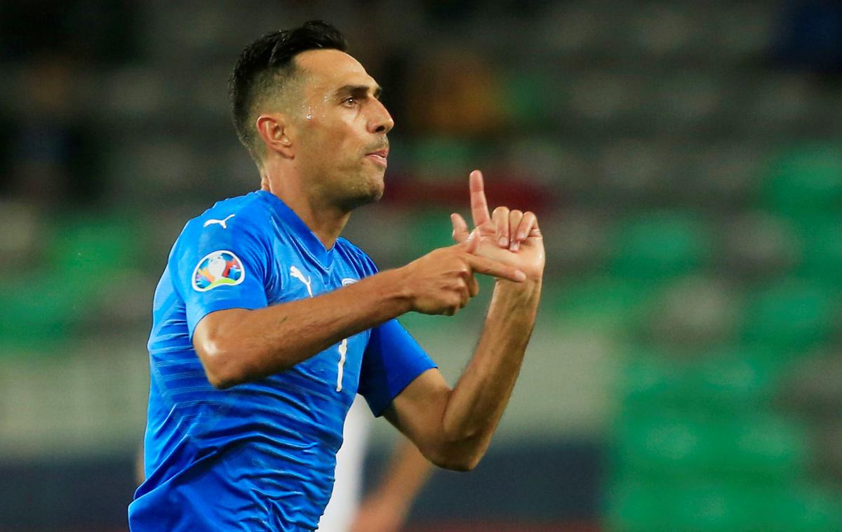 Eran Zahavi | Izraelec Eran Zahavi, ki je zadel tudi v Stožicah, je zdaj že pri neverjetnih 33 golih v letošnjem letu. | Foto Reuters