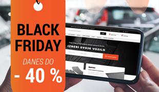 Pozor, BLACK FRIDAY tudi do –40 %! Primerno samo za avtomobilske navdušence.