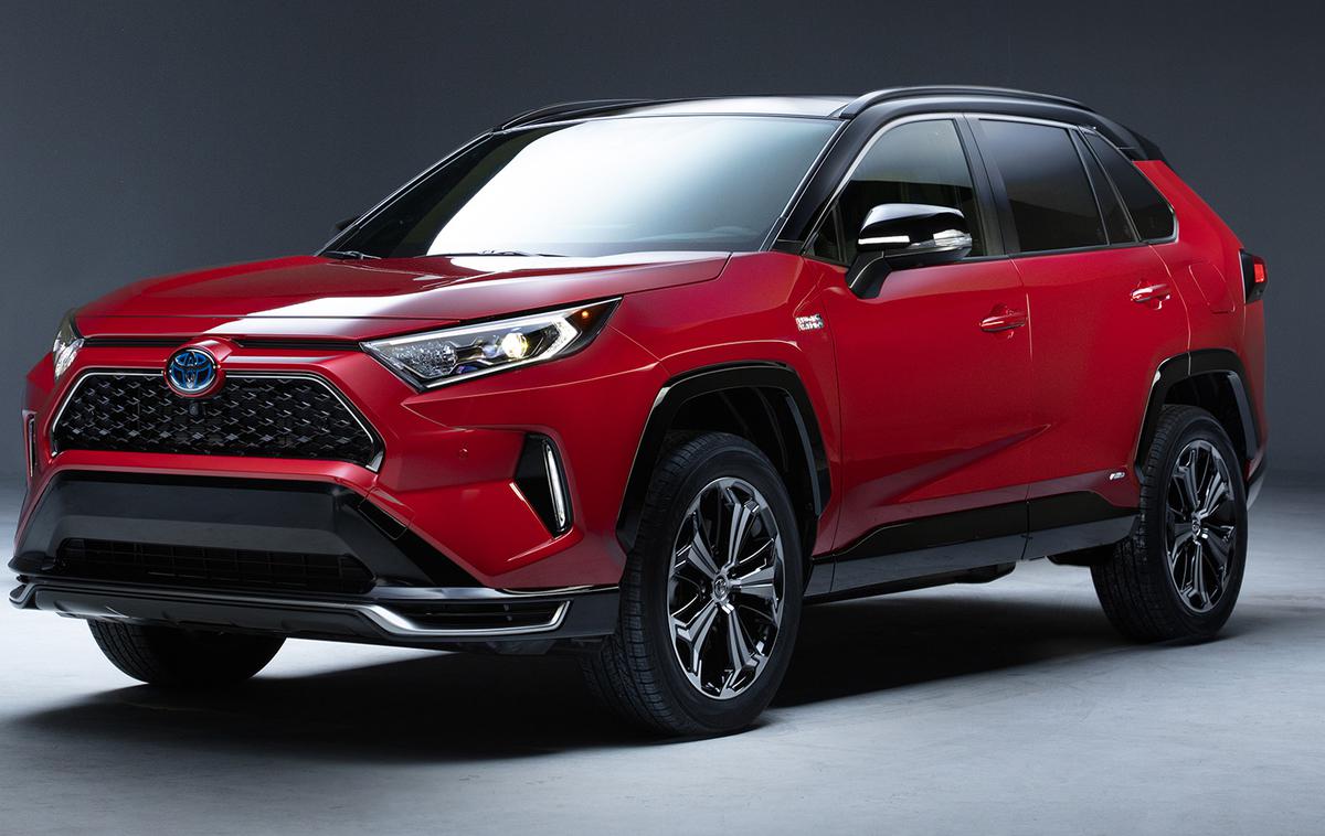 Toyota RAV4 prime plugin hibrid | Priključno-hibridnega RAV4 lahko na cestah pričakujemo prihodnje leto. | Foto Toyota