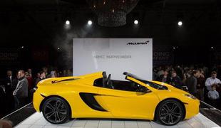 McLaren MP4-12C tudi brez strehe ostaja čistokrvni športnik