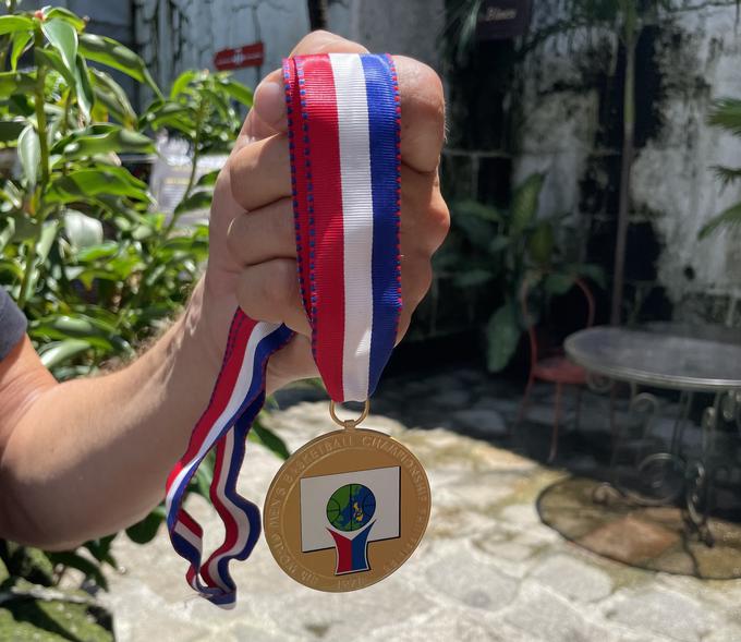 Medalja, ki jo je prejel leta 1978. | Foto: Š. L.