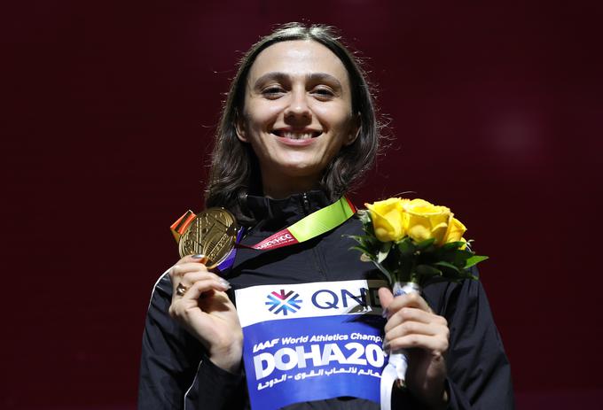 Marija Lasickene je pozvala športno oblast, naj plača kazen. | Foto: Getty Images