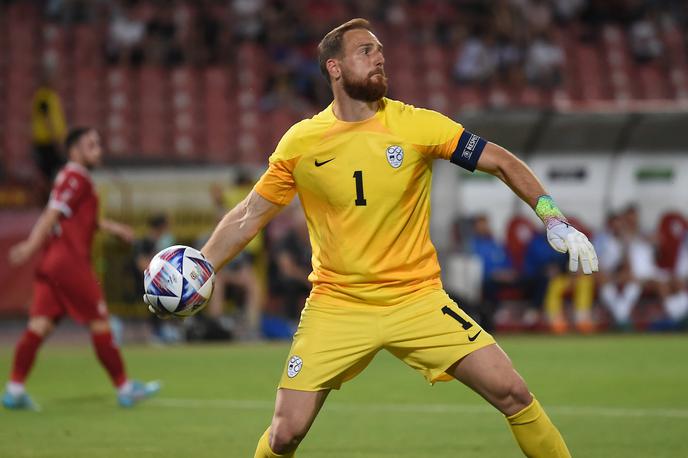 Srbija Slovenija | Jan Oblak je v nedeljo prvič v reprezentančni karieri na eni tekmi prejel štiri zadetke. Državni dres je nosil že 48-krat.  | Foto Sportida