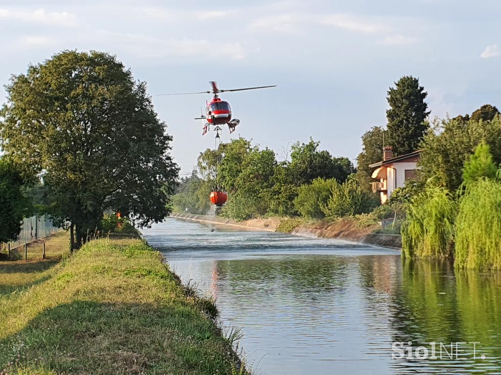 Požar v Italiji